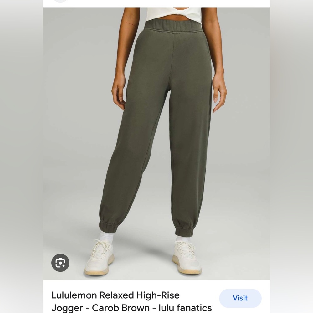 LULULEMON RELAXED HIGH RISE JOGGER